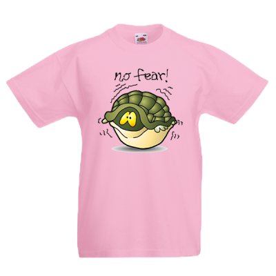 No Fear Tortoise Kids T-Shirt with print