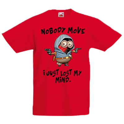 Nobody Move Kids T-Shirt with print