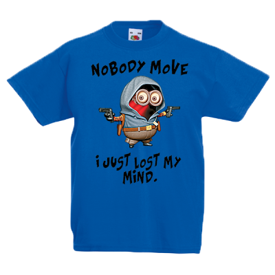 Nobody Move Kids T-shirt με στάμπα 