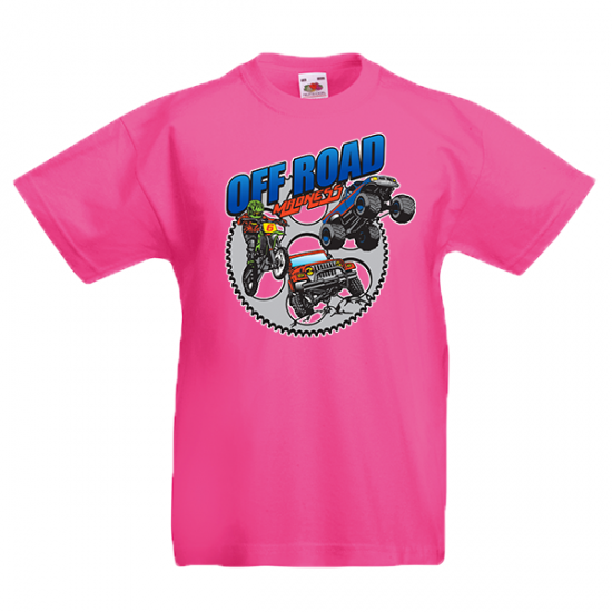 T-Shirt with print Off Road-3319
