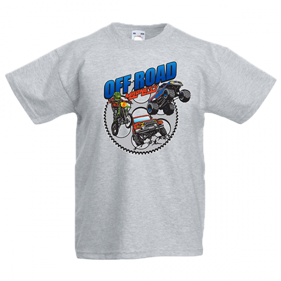 T-Shirt with print Off Road-3319