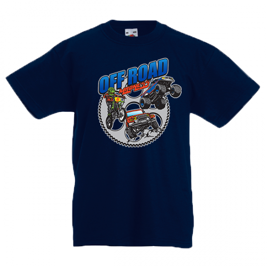 T-Shirt with print Off Road-3319