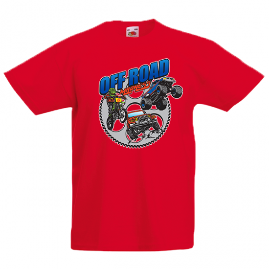 T-Shirt with print Off Road-3319