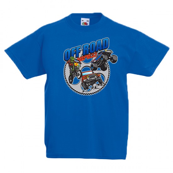 T-Shirt with print Off Road-3319