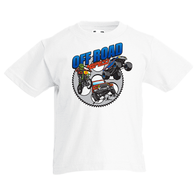 Off Road Kids T-shirt με στάμπα 