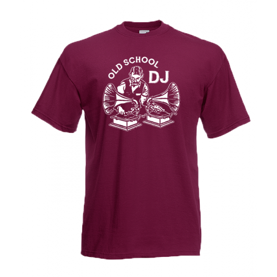 Old School DJ T-Shirt with print