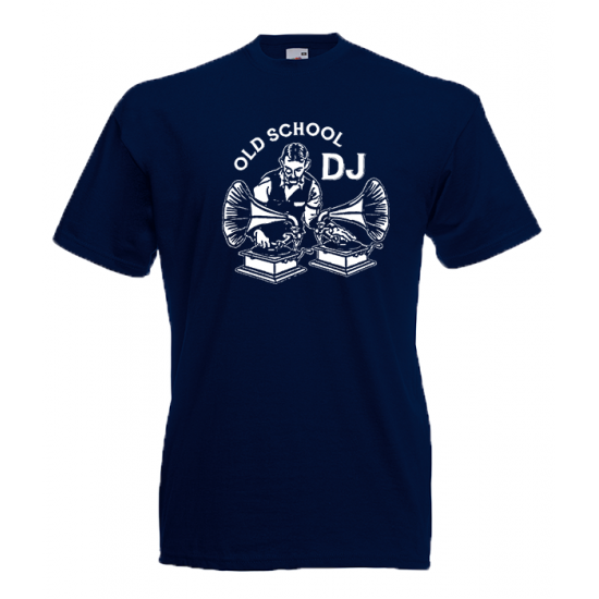 Old School DJ T-Shirt with print