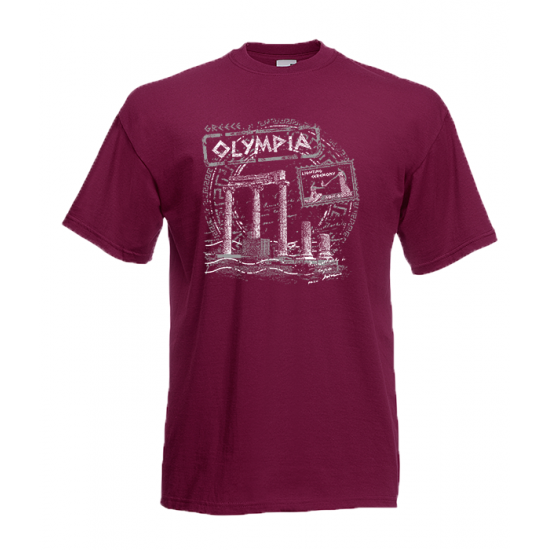 Olympia Columns T-Shirt with print