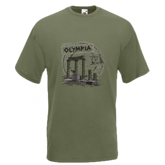 Olympia Columns T-Shirt with print