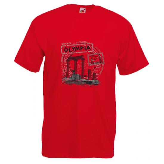 Olympia Columns T-Shirt with print