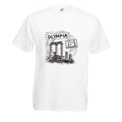 Olympia Columns T-Shirt with print