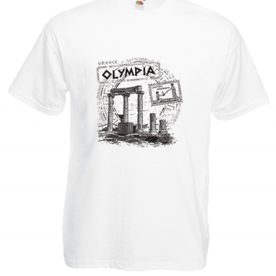 Olympia Columns T-Shirt with print