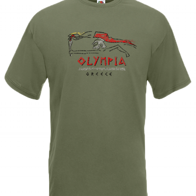 Olympia Runner T-Shirt with print