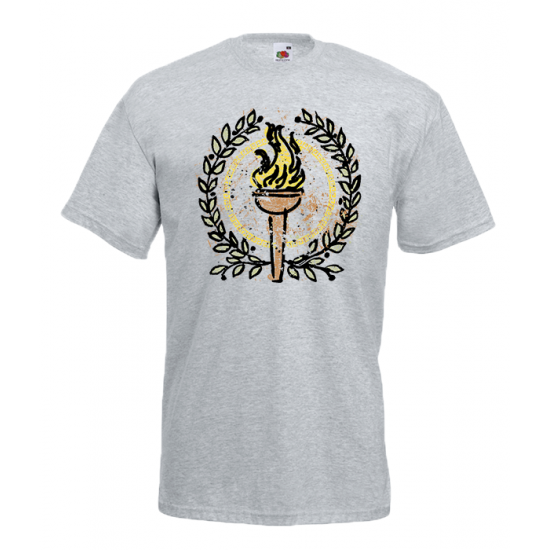 Olympic Flame Retro T-Shirt with print
