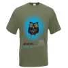 Owl Acropolis T-Shirt with print
