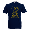 Owl Gold T-Shirt with print