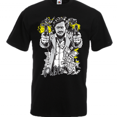 Pablo Escobar T-shirt με στάμπα 