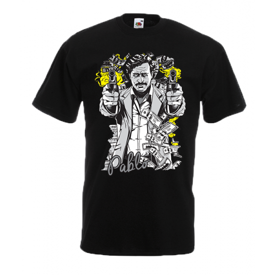 Pablo Escobar T-shirt με στάμπα 