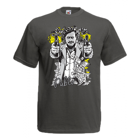 Pablo Escobar T-shirt με στάμπα 