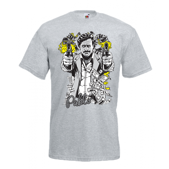 Pablo Escobar T-shirt με στάμπα 