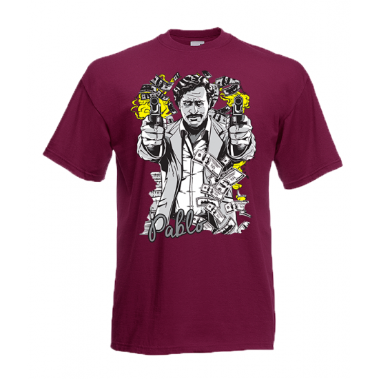 Pablo Escobar T-shirt με στάμπα 