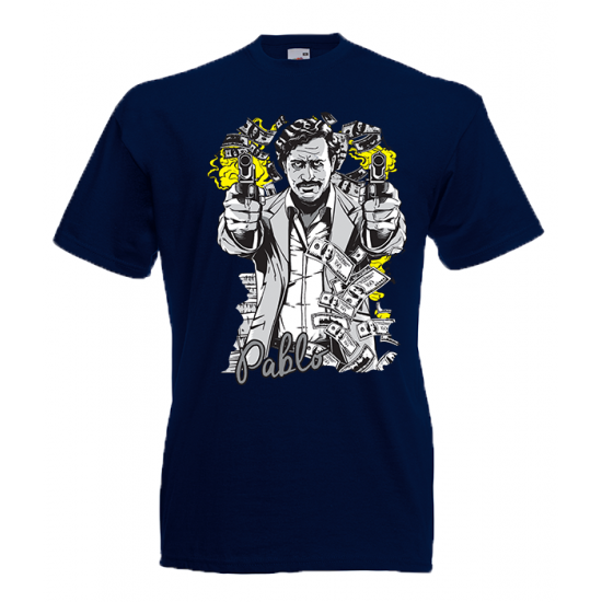 Pablo Escobar T-shirt με στάμπα 