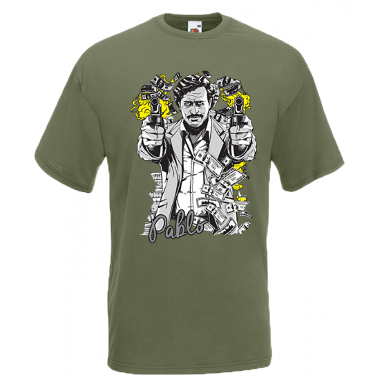 Pablo Escobar T-shirt με στάμπα 