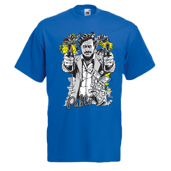 Pablo Escobar T-shirt με στάμπα 