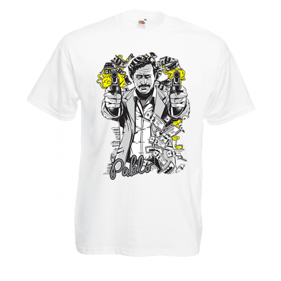 Pablo Escobar T-shirt με στάμπα 