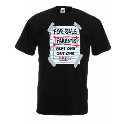 Parents For Sale T-Shirt with print
