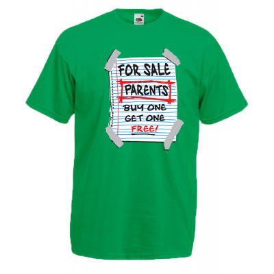 Parents For Sale T-Shirt with print