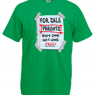 Parents For Sale T-Shirt with print