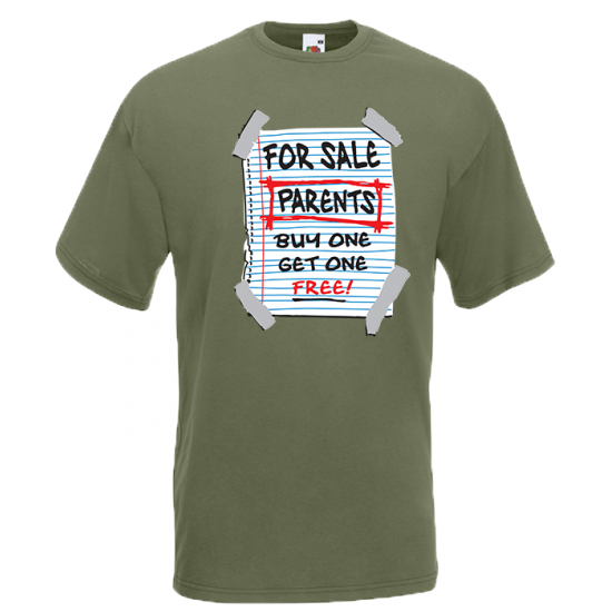 Parents For Sale T-Shirt with print