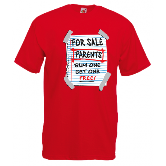 Parents For Sale T-Shirt with print