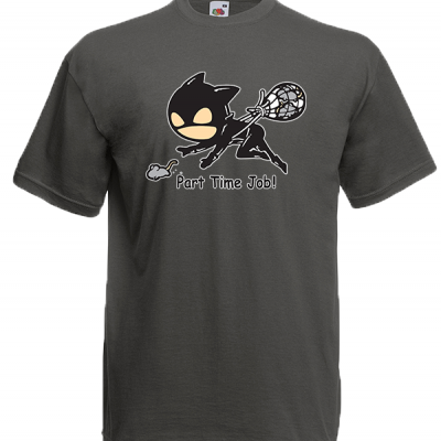 Part Time Job Catwoman T-Shirt with print