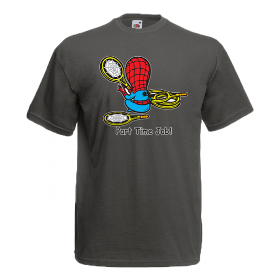 Part Time Job Spiderman T-Shirt with print