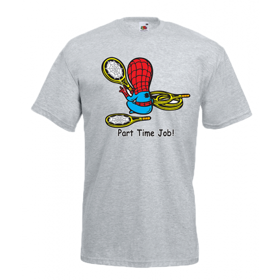 Part Time Job Spiderman T-Shirt with print