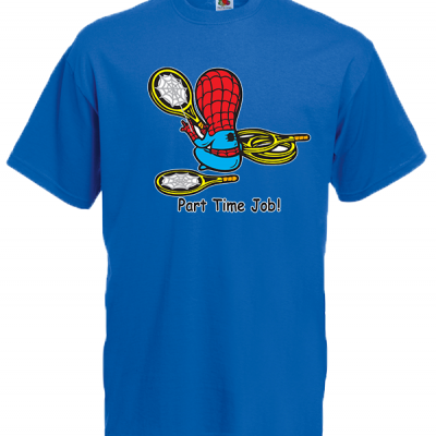 Part Time Job Spiderman T-Shirt with print