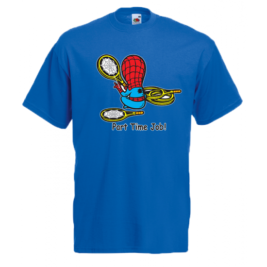 Part Time Job Spiderman T-Shirt with print