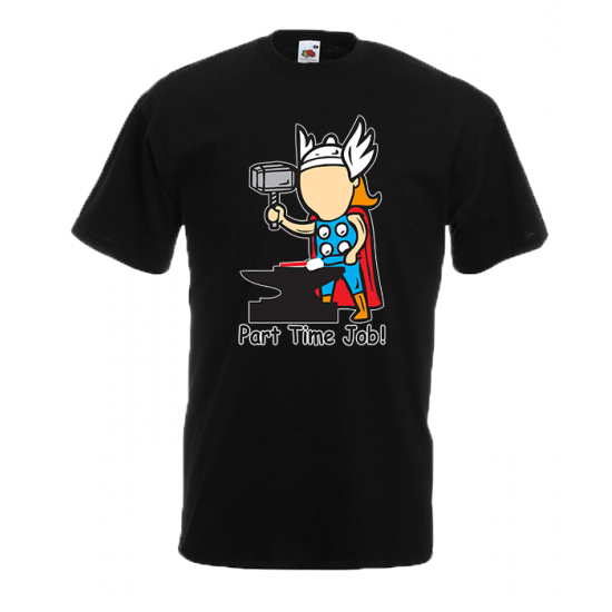Part Time Job Thor T-Shirt with print