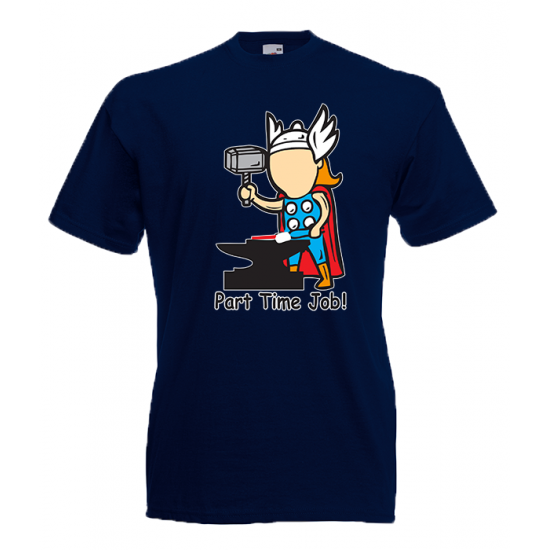 Part Time Job Thor T-Shirt with print