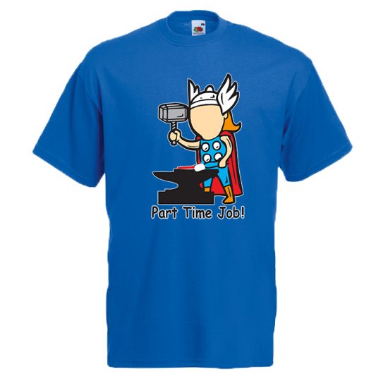 Part Time Job Thor T-Shirt with print