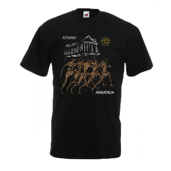 Parthenon Runner T-Shirt with print