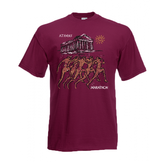 Parthenon Runner T-Shirt with print