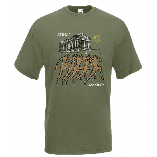 Parthenon Runner T-Shirt with print