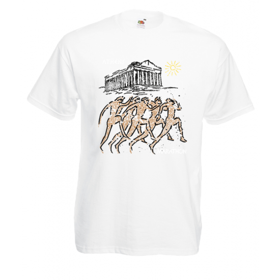 Parthenon Runner T-Shirt with print