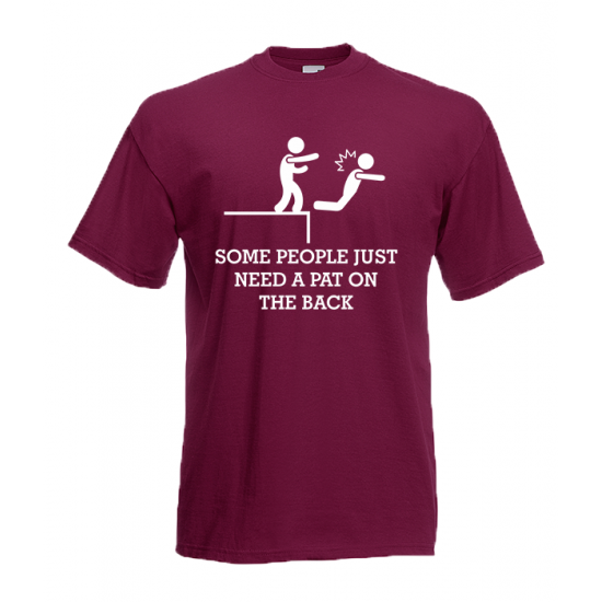 Pat On The Back T-Shirt with print