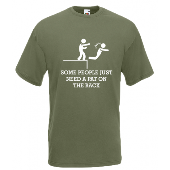 Pat On The Back T-Shirt with print