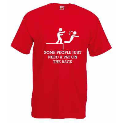 Pat On The Back T-Shirt with print