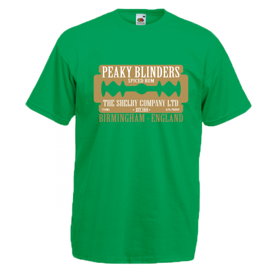 Peaky Blinders Gold T-Shirt with print